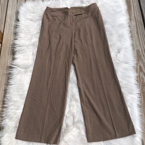 Loft Petite tan dress pant